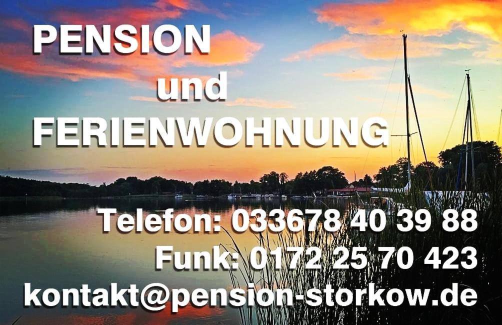 Pension Und Ferienwohnung Walther App. 2 Storkow  Eksteriør bilde